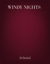 Windy Nights Two-Part choral sheet music cover